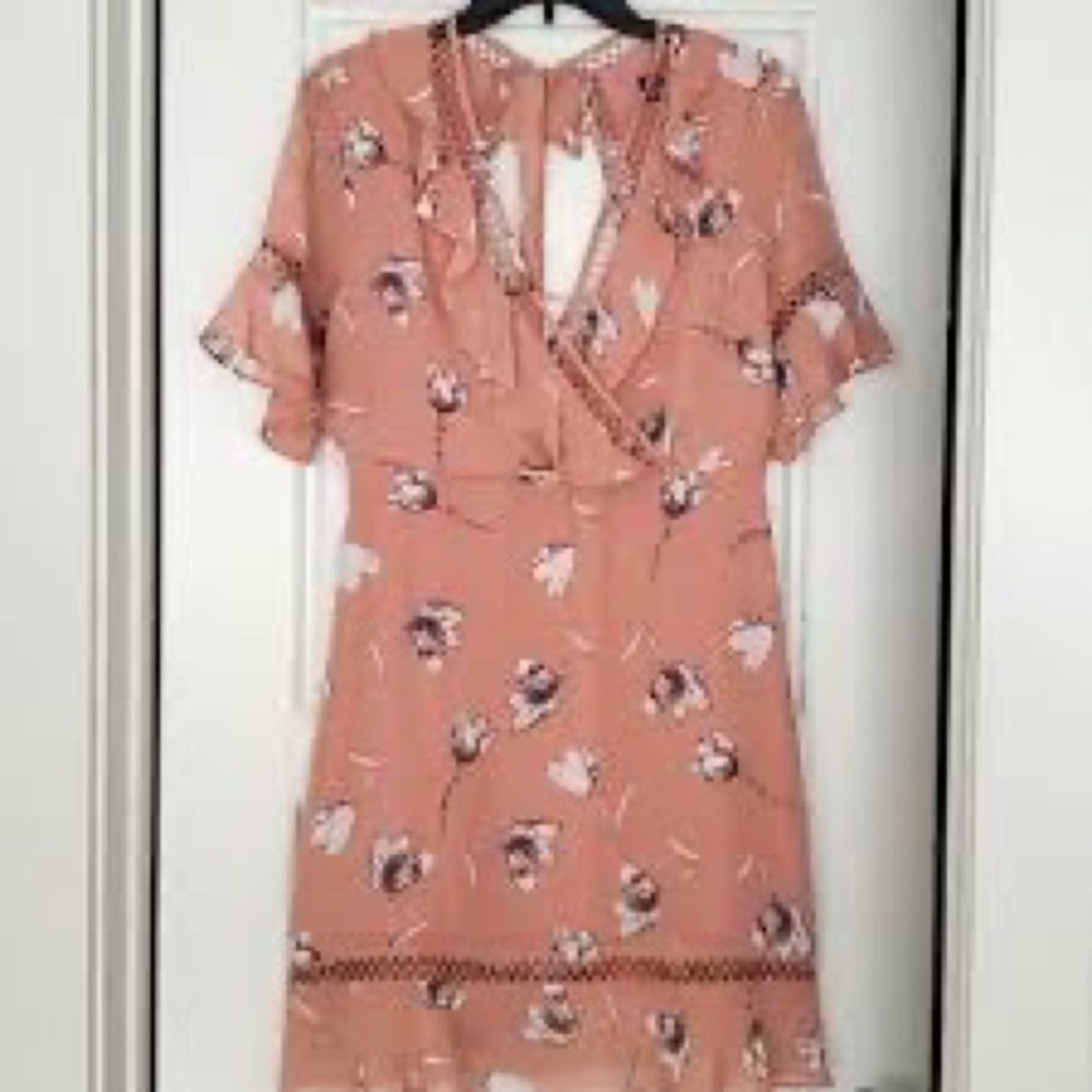 Bardot summer floral dress